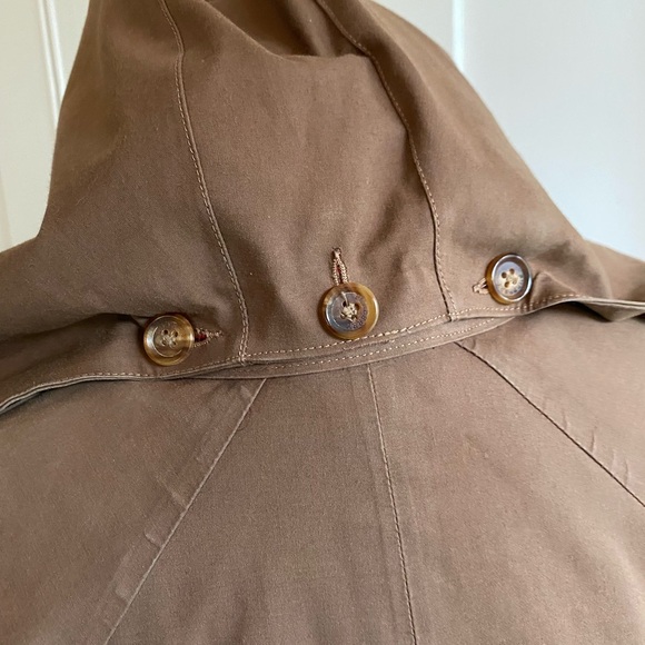 Vintage Burberry waxed coat with wool liner Small - Picture 5 of 16